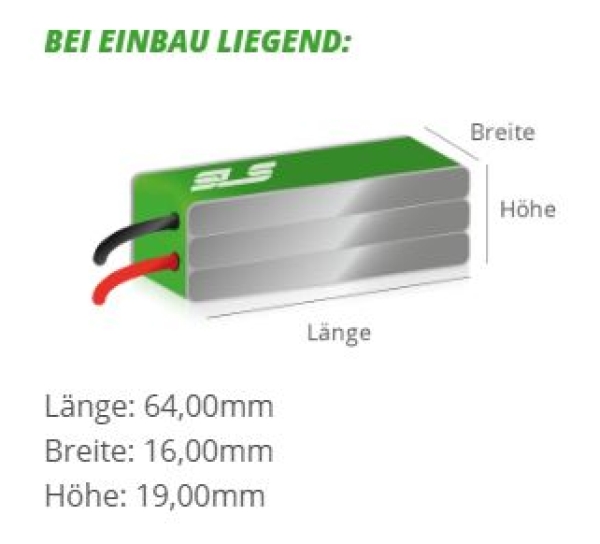 SLSXT045031F5J SLS XTRON 450mAh 3S1P 11,1V 30C/60C F5J